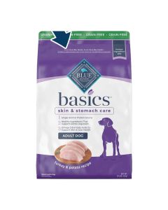 Blue Buffalo BLUE Basics Turkey and Potato Recipe for Dogs 11 lbs.