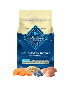 Blue Buffalo BLUE Senior Chicken & Brown Rice Recipe 15 lbs.