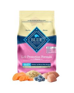 Blue Buffalo BLUE Small Breed Chicken & Brown Rice Recipe for Adult Dogs 15 lbs.