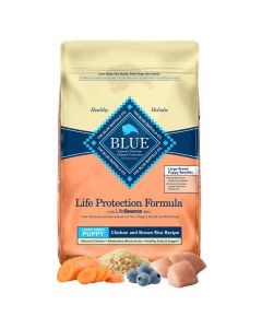 Blue Buffalo BLUE Large Breed Puppy Chicken & Brown Rice Recipe 15 lbs.