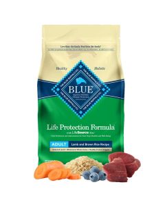 Blue Buffalo Lamb & Brown Rice Recipe for Adult Dogs 6 lbs.