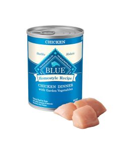 Blue Buffalo Homestyle Recipe Chicken Dinner With Garden Vegetables & Brown Rice 12.5 oz. Dog Food