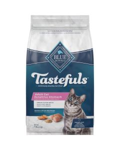 Blue Buffalo Tastefuls Adult Cat Sensitive Stomach Chicken & Brown Rice Recipe 7 lbs.