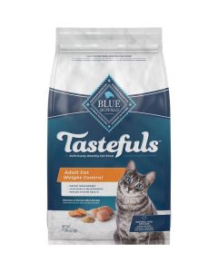 Blue Buffalo Tastefuls Adult Cat Weight Control Chicken & Brown Rice Recipe 7 lbs.