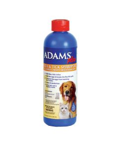 Adams Plus Flea and Tick Shampoo with IGR 12oz Cat & Dog