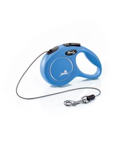 Flexi New Classic Extra Small Cord Retractable Leash 10 ft Blue