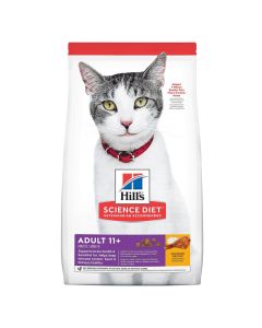 Hills Science Diet 11+ Chicken Recipe Sr. Cat Food 3.5lbs