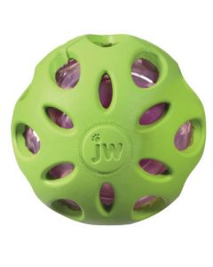 JW Pet Crackle Heads Ball Medium 3 in.