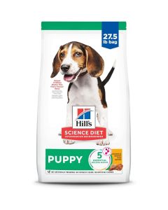 Hills Science Diet Puppy Chicken Meal & Brown Rice Recipe Dry Dog Food 27.5 lbs.