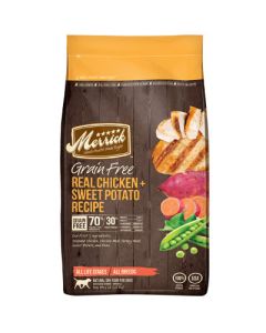 Merrick Grain Free Real Chicken + Sweet Potato Recipe 4 lbs.
