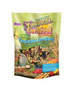 FM Brown's Tropical Carnival With ZOO-Vital Biscuits Cockatiel Bird Food 2.5 Lb Bag