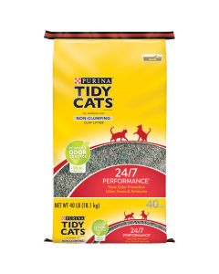 Purina Tidy Cats 24/7 Performance Non-Clumping Cat Litter 40 lb.