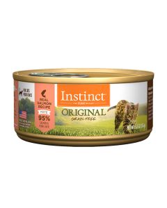 Nature’s Variety Instinct Grain-Free Real Salmon Recipe Cat Food 5.5 oz