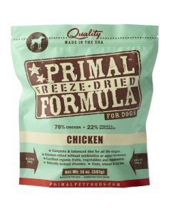 Primal Freeze Dried Formula for Dogs Chicken 14 oz.