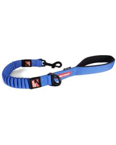 EzyDog Zero Shock Leash Blue 25"