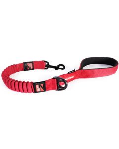 EzyDog Zero Shock Leash Red 25"