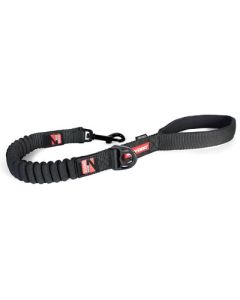EzyDog Zero Shock Leash Black 25"