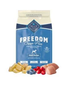 Blue Buffalo BLUE Freedom Grain-Free Chicken Recipe for Adult Dogs 24 lbs.