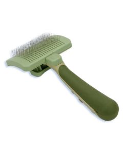 Coastal Safari Self-Cleaning Slicker Brush for Dogs Medium