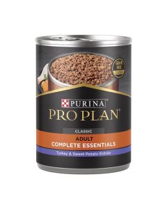 Purina Pro Plan Complete Essentials Grain Free Entrée Turkey & Sweet Potato Entree Classic Wet Dog Food 13 oz.