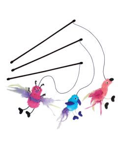 KONG Active Cat Feather Teaser Cat Toy