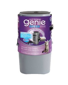 Litter Genie Plus Pail Cat Litter Disposal System Silver