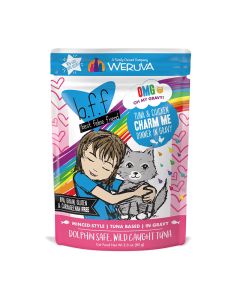 WERUVA b.f.f. OMG Tuna & Chicken Charm Me Dinner in Gravy Cat Food 3 oz