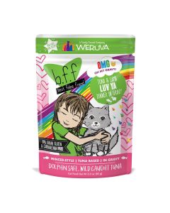 WERUVA b.f.f. OMG Tuna & Lamb Luv Ya Dinner in Gravy Cat Food 3 oz