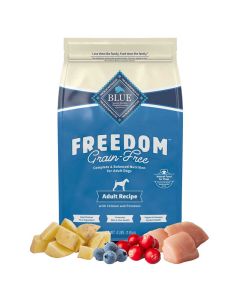 Blue Buffalo BLUE Freedom Grain-Free Chicken Recipe Large Breed Dry Dog Food  24 lbs.