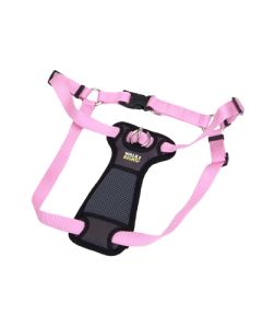 Coastal Walk Right! Pink Harness Large (24"-38")