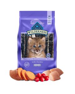 Blue Buffalo BLUE Wilderness Chicken Recipe for Kittens, 5 lbs.