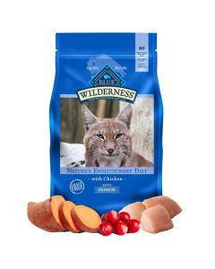 Blue Buffalo BLUE Wilderness Chicken Recipe for Indoor Cats 2 lbs.