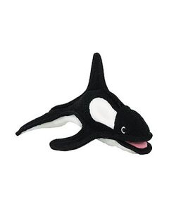 Tuffy Sea Creatures Kinley Killer Whale Dog Toy