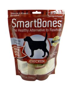 SmartBones Vegetable & Chicken Chews for Dogs Chicken Large, 3 ct.