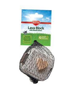 Kaytee Lava Block with Wood Chews for Small Animals