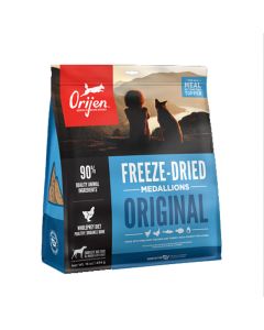 ORIJEN Original Freeze-Dried Medallions Complete Dog Food 16 oz,