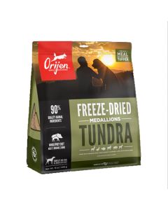 ORIJEN Tundra Freeze-Dried Medallions Complete Dog Food 16 oz.