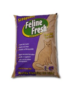 Feline Fresh Scoopable Clumping Pine Formula Cat Litter 34 lbs.