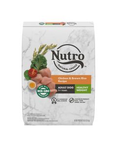 Nutro Wholesome Essentials Healthy Wgt Adult Farm-Raised Chicken, Lentils & Sweet Potato Dry 30#