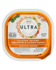 Nutro Ultra Chicken Entrée Pate with Toppers 3.5 oz.