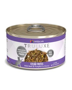 WERUVA TRULUXE Steak Frites With Beef & Pumpkin in Gravy Canned Cat Food 3 oz.
