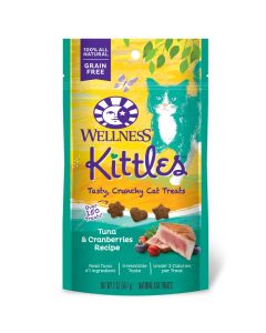 Wellnesss Kittles Tuna & Cranberries Cat Treat 2 oz.