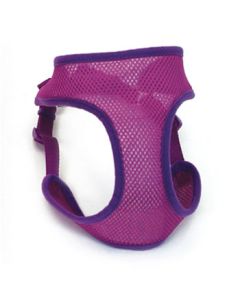 Coastal Tone-on-Tone Comfort Soft Nylon Harness Orchid XXXSmall, 11"-13"