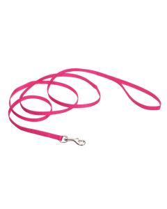 Coastal Single-Ply Dog Leash Pink Flamingo 3/8" x 6'