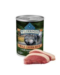 Blue Buffalo Blue Wilderness Wolf Creek Stew Hearty Duck Stew in Gravy 12.5 oz