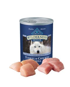 Blue Buffalo Blue Wilderness Senior Turkey & Chicken Grill 12.5 oz
