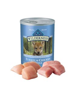 Blue Buffalo Blue Wilderness Puppy Turkey & Chicken Grill 12.5 oz