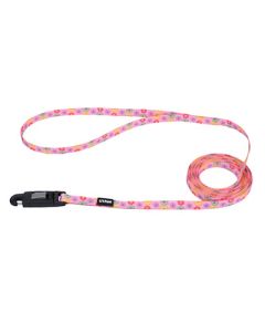 Coastal Li'l Pals Patterned Dog Leash with E-Z Snap 5/16" x 6' Daisies Multicolor