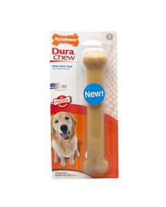Nylabone Dura Chew Dog Bone Peanut Butter 7.25" Giant