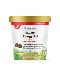 NaturVet Aller-911 Allergy Aid Soft Chews